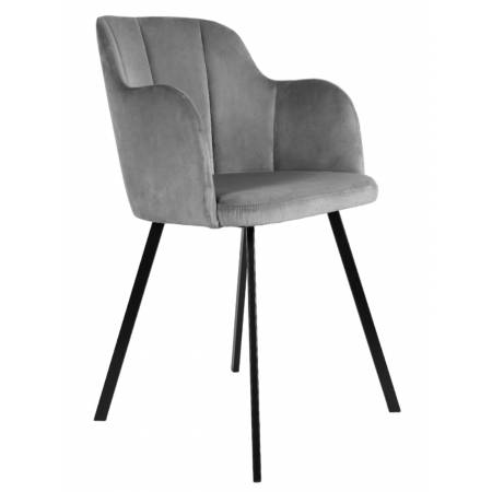 Krzesło LOFT tapicerowane kubełkowe MILANO F68/m1
