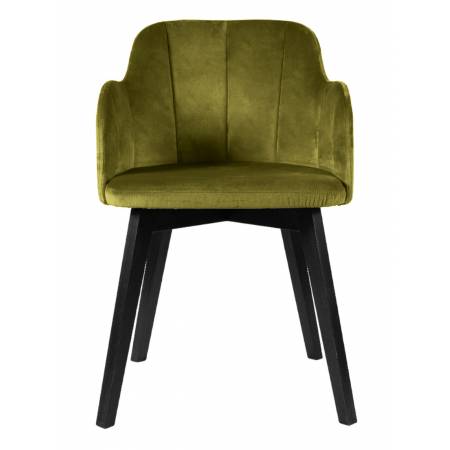 krzesło drewniane tapicerowane MILANO F68n