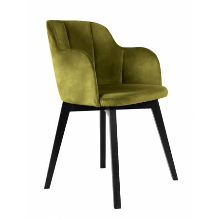 krzesło drewniane tapicerowane MILANO F68n