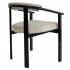 Fotel drewniany tapicerowany MILANO F10