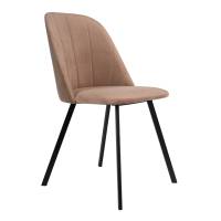 Nowoczesne krzesło LOFT tapicerowane kubełkowe MILANO K68m