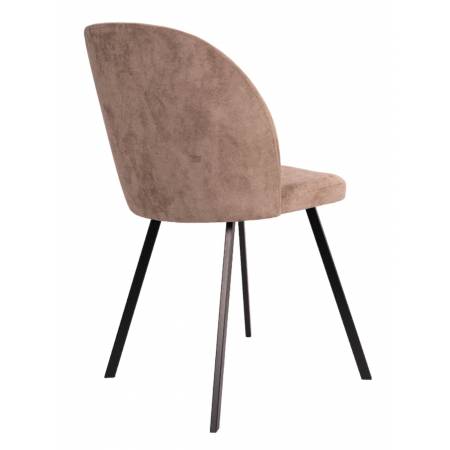 krzesło LOFT tapicerowane kubełkowe MILANO K66m