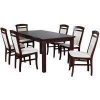 Zestaw stół + 6 krzeseł Napoli 29