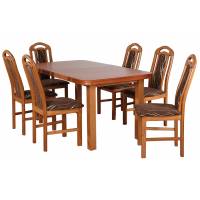 Zestaw stół + 6 krzeseł Napoli 31