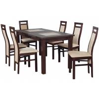 Zestaw stół + 6 krzeseł Napoli 3