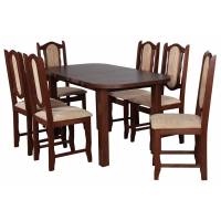 Zestaw stół + 6 krzeseł Napoli 1