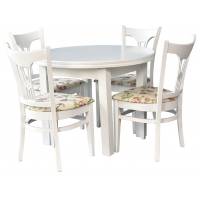 Zestaw stół + 4 krzesła Napoli 42