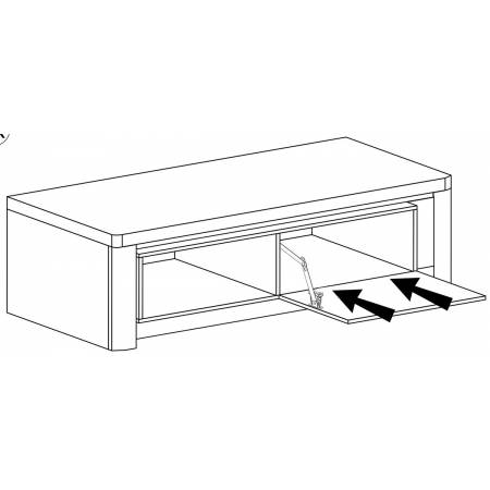 Stolik rtv 124 cm Livio L10