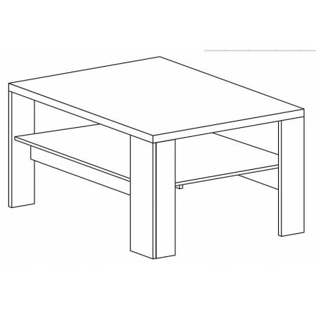 Stolik kawowy 65x65 cm Medo M17