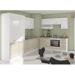 Mocca dąb latte biały połysk Mocca dąb latte biały połysk