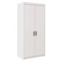 Szafa 2-drzwiowa 90 cm Trino Biały Mat