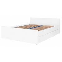 Łóżko 140x200 cm Cesk Biały Mat