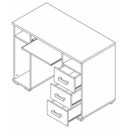 Biurko 100x50 cm Mona