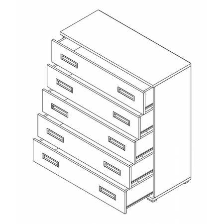 Komoda 100 cm Plato