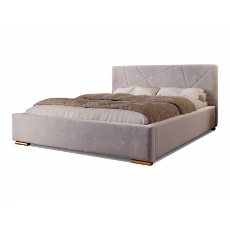 Nowoczesne Łóżko z pojemnikiem 160 x 200 cm DIORA