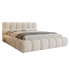Łóżko tapicerowane z pojemnikiem 160 x 200 cm boucle TALIO