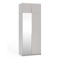 Szafa z nadstawką lustrem 100 cm ALICE garderoba kaszmir