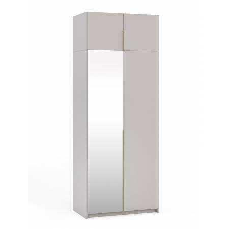 Szafa z lustrem 100 cm ALICE garderoba kaszmir