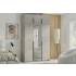 Szafa z lustrem 150 cm ALICE garderoba kaszmir