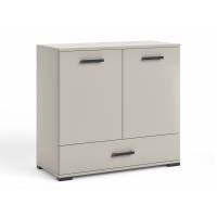 Komoda 90 cm kaszmir 2-drzwiowa z szufladą FIGO F-1