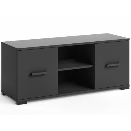 Szafka rtv 120 cm czarna 2-drzwiowa FIGO F-5
