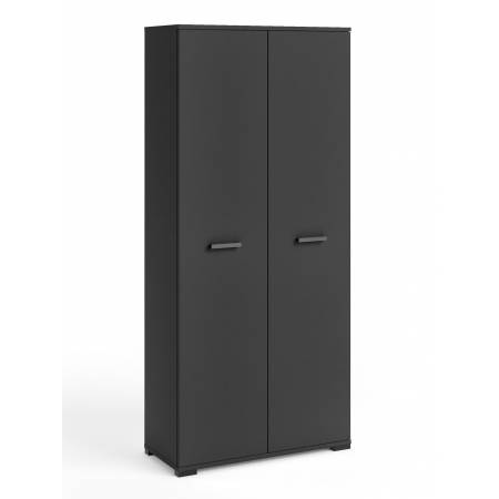 Szafa 90 cm 2-drzwiowa czarna FIGO F-9